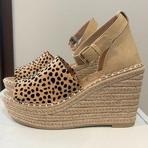 JustFab Macey Espadrille Wedges